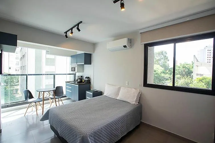 Studio Sao Paulo Puc Prox Allianz Park Esp Unimed Perdizes Sp Faap 401 Wb Apartment