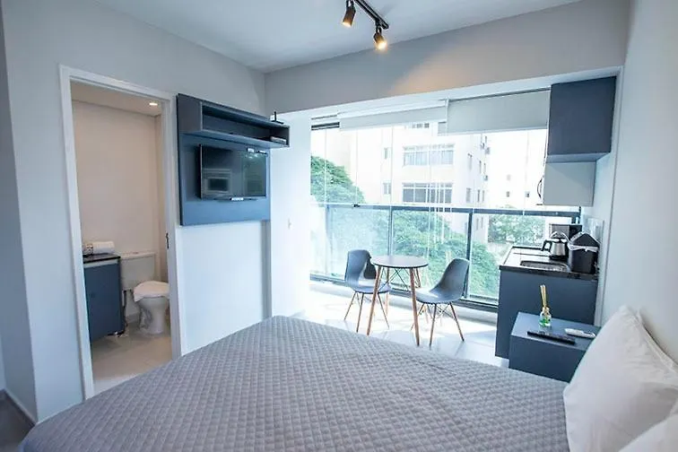 Studio Sao Paulo Puc Prox Allianz Park Esp Unimed Perdizes Sp Faap 401 Wb Apartment